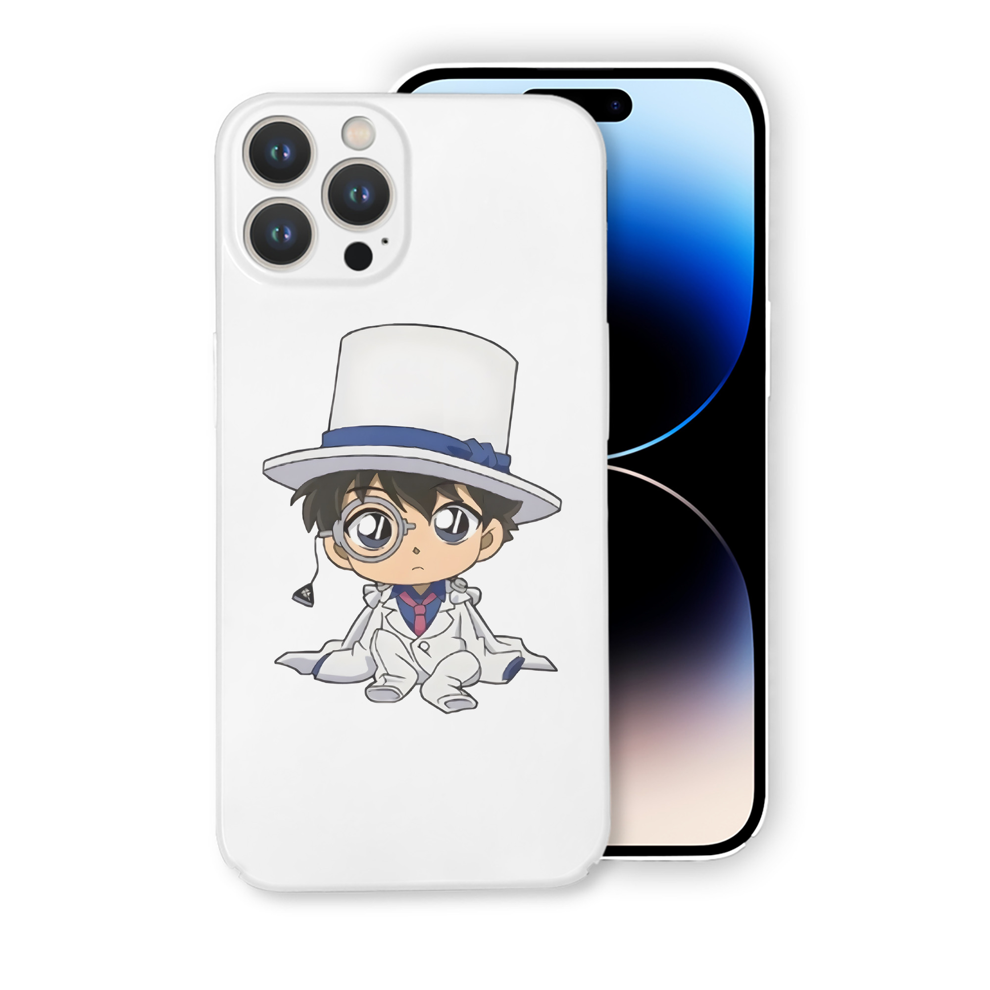 （画像用） 名探偵コナン くろば かいと Detective Conan Kuroba Kaito 【iPhone 14シリーズ対応】ハードケース